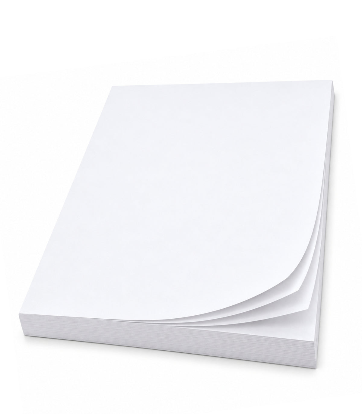 Notizblock blanko 100 Blatt, DIN A6, Qualitäts-Offset-Papier 80g/m² (22207)