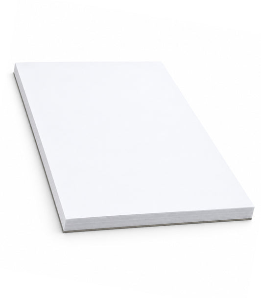 Notizblock blanko 100 Blatt, DIN A5, Qualitäts-Offset-Papier 80g/m² (22208)