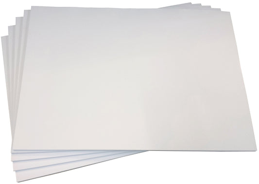Einfache Schreibtischunterlage Malblock Zeichenblock blanko 40 Blatt, DIN A2, Qualitäts-Offset-Papier 80g/m² (22343)