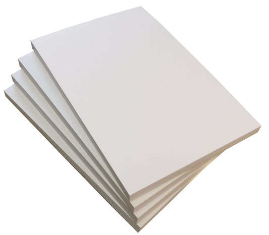 Notizblock blanko 100 Blatt, DIN A6, Qualitäts-Offset-Papier 80g/m² (22207)