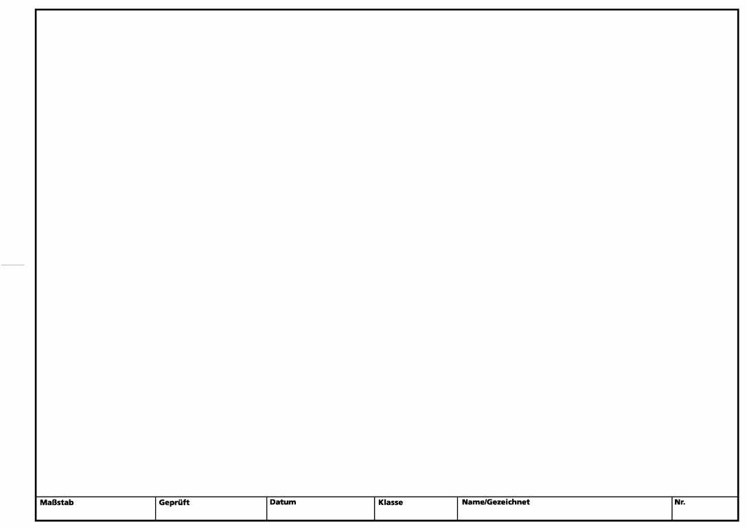 TZ-Arbeitsblätter technisches Zeichenpapier - je Block 50 Blatt, DIN A3, Qualitäts-Offset-Papier 150g/m² (22673)